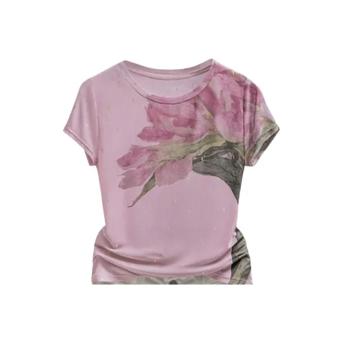Cypress House Розовые Женские T-рубашки