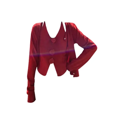 MISSHONEY MH Кардиган + Топ на бретелях Женские Трикотаж