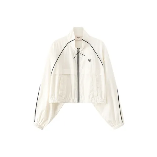 CHUU Белый Женский Короткий Пальто