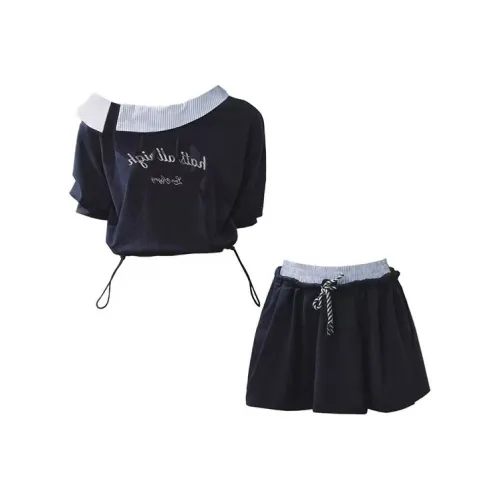 ABCMININ Изображение Цвет Женские Комплекты с Юбкой