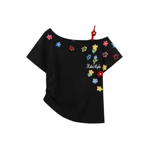 MORii Черные Женские T-рубашки