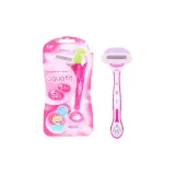 5-Лезвие Бритвы для удаления волос, розовый, 3 штуки