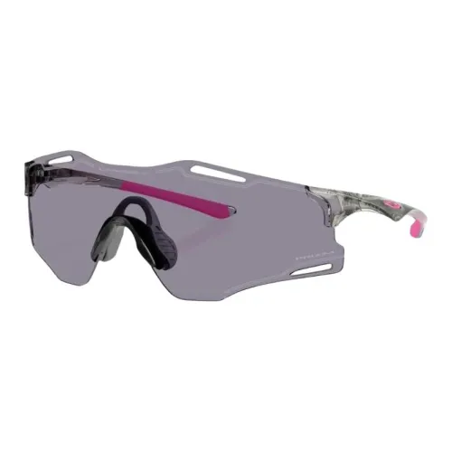 Oakley Injection Molded Нерегулярная форма Солнцезащитные очки Унисекс Серый