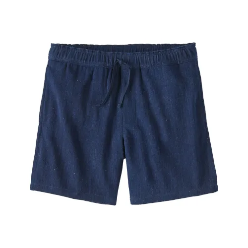 Patagonia Мужские органический хлопок Volley шорты 7' Повседневные шорты Мужские Индиго