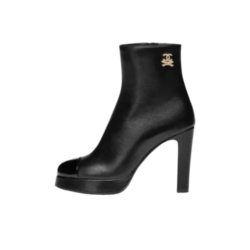 CHANEL Ботильоны Black Women's