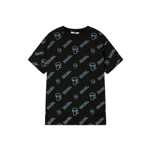 KARL LAGERFELD / Karl Lagerfeld Jeans Черные Мужские T-Рубашки