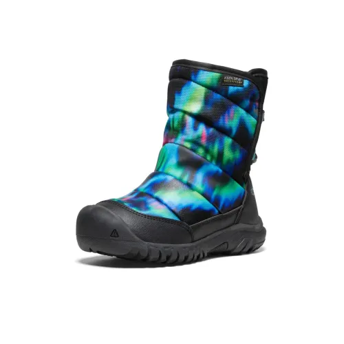 Keen Puffrider Детские ботинки High Top Northern Glow/Black Kids
