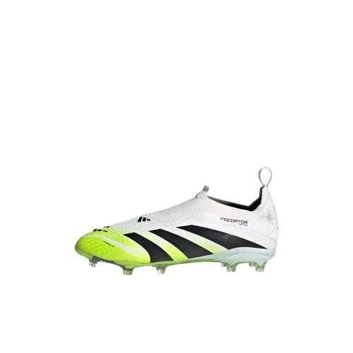 Adidas Predator Elite Детские футбольные бутсы Cloud White Core Black Light Lemon Child