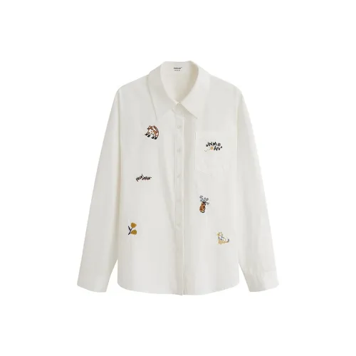 Inman Pearl White Женские Рубашки