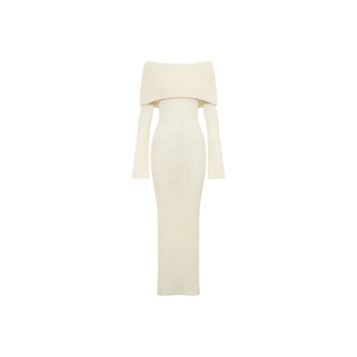 Meshki Длинное платье с длинными рукавами женское