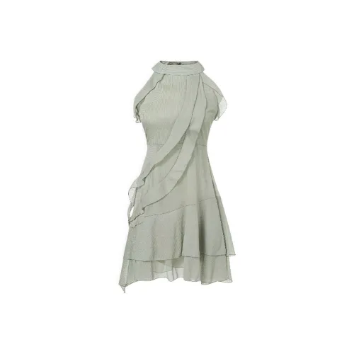 SONDR Светло-зеленые женские платья без рукавов