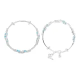 Цветочный браслет комплект