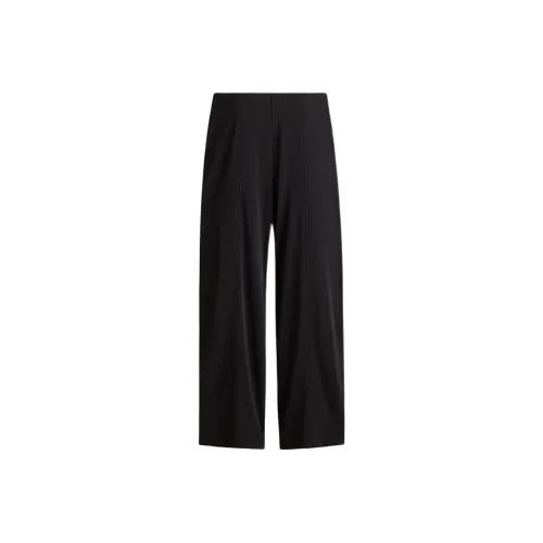H&M Черные Женские Повседневные Штаны