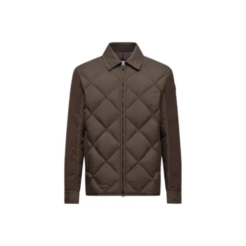 MONCLER Коричневый Мужской Куртки
