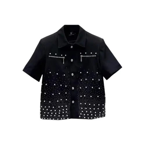 SOCKKEY Черный Унисекс Рубашки