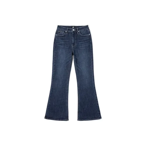 Lee совместный бренд модель Темно-синие Женские Джинсы