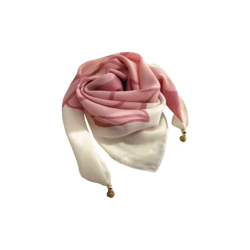 Youyoulan Велюр Шелковые шарфы для женщин