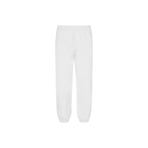 Colorful Standard Белый Мужские Вязаные Спортивные Штаны