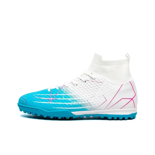 Kung Fu Partners Противоскользящие Износостойкие Отскок Дышащие Высокие Детские футбольные бутсы Для подростков