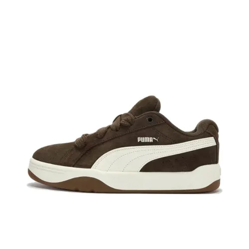 PUMA Park Lifestyle Low Топ Скейтборд Кроссовки Унисекс Коричневый Белый