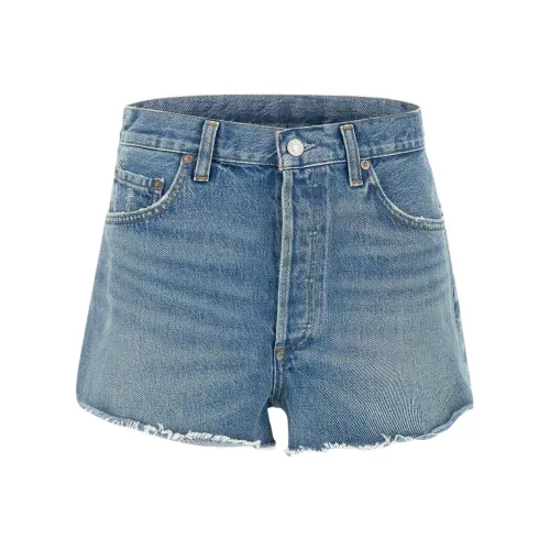 AGOLDE Индиго Женские Джинсовые Шорты
