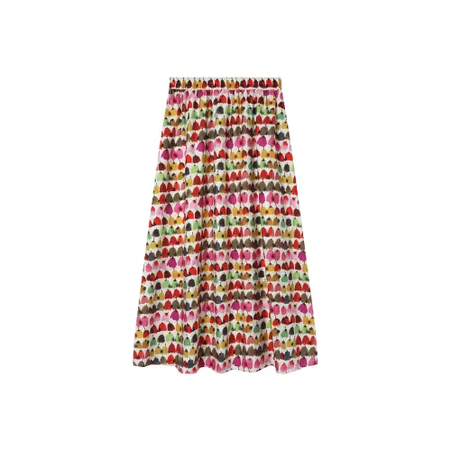 LOUISY AO Повседневный Длинный Юбка Женские