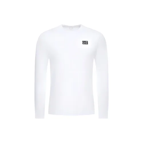 EMPORIO ARMANI EA7 T Рубашка Мужская Белая