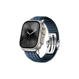 Полночь Синий Серебряный Застежка-бабочка