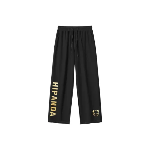 HIPANDA Черные Унисекс Повседневные Штаны