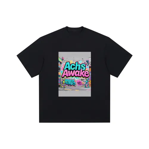 ACHS AWAKE Короткий рукав T-рубашки унисекс