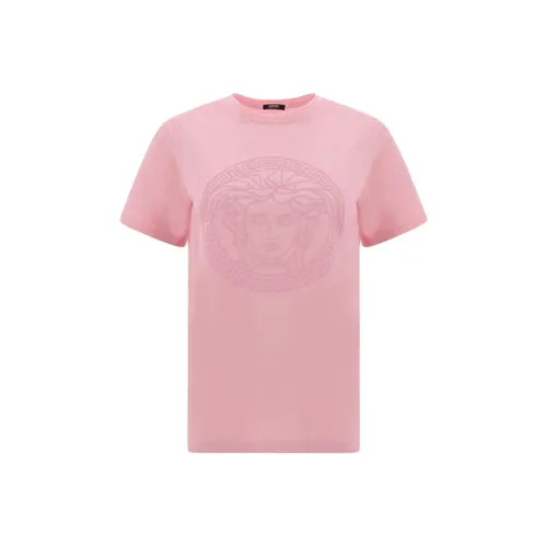 VERSACE Розовые Женские T-рубашки