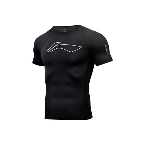 LINING Энергия Черный Высокий Отскок Мужская Спортивная Одежда