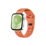 С рельефом, силиконовый ремешок, апельсин