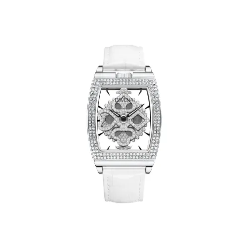 DAVENA Кварцевый механизм Женские часы Possession Collection 34мм*51мм*12мм Скелет
