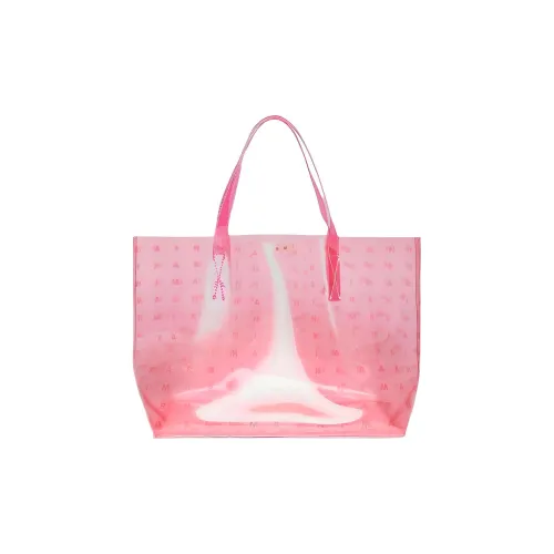 MARNI Поливинилхлорид Тоут Сумка Сумка для покупок Детская сумка Свет Конфетно-розовый