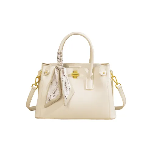 OUBOTE Сумка Birkin из синтетической кожи стандартная женская цвет экрю