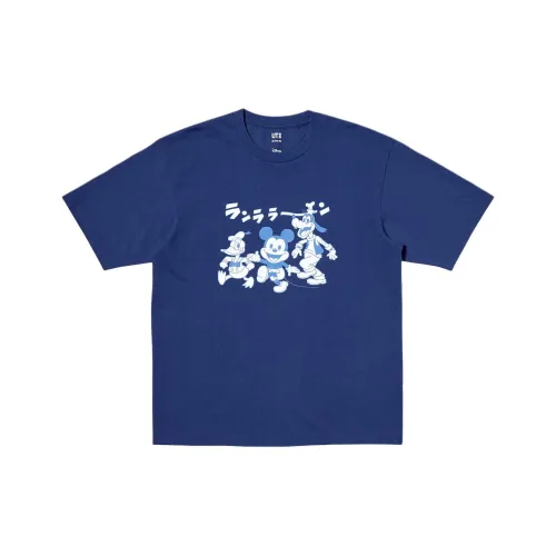 UNIQLO X Disney Co Бренд SS25 T Рубашка Мужская