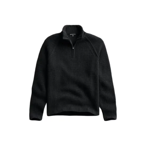 JAMES PERSE Черный Мужской Трикотаж