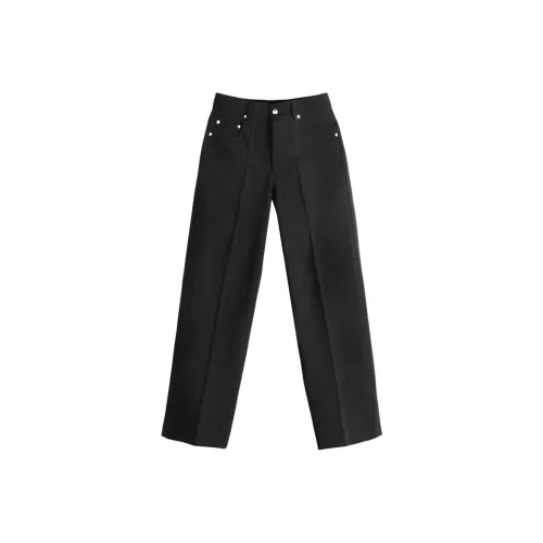 RICK OWENS совместный бренд Черные Женские Джинсы