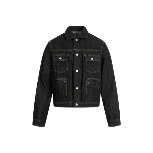 STRUCKCOOL Черный Унисекс Джинсовые куртки