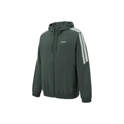 Adidas Зеленый Мужской Куртки