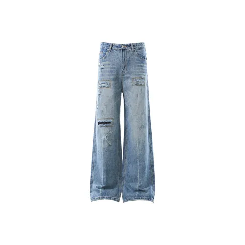 YPUT Blue Women's Jeans YPUT Синий Женские Джинсы