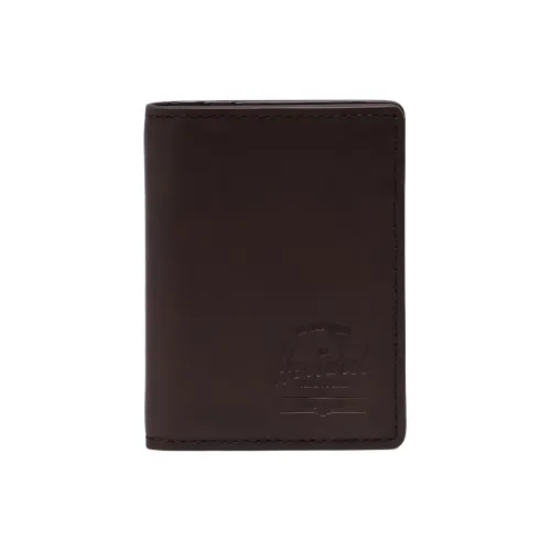 Herschel Кожа Кошелек Унисекс Коричневый
