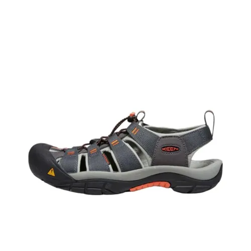 KEEN Newport H2 Водонепроницаемая обувь для треккинга Мужская Серый