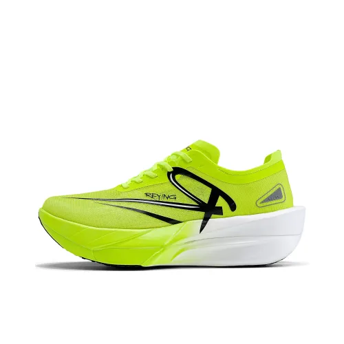 REYING Низкий топ Беговые кроссовки Унисекс Сосна Ветер Зеленый Shadow
