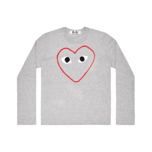 COMME DES GARCONS SHIRT Серый Женские T-рубашки