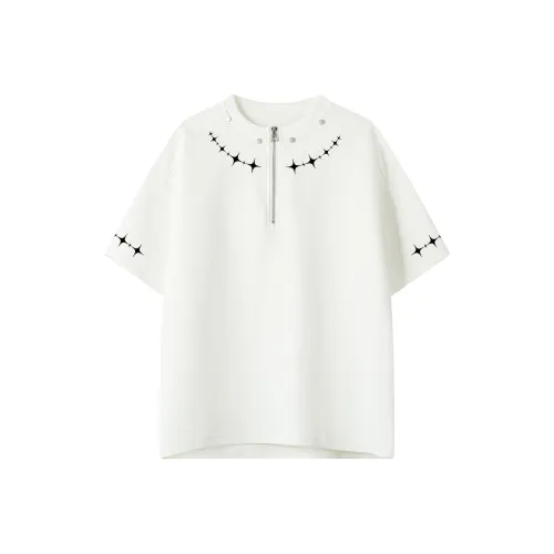 Белый медведь Короткий рукав T-рубашки Унисекс