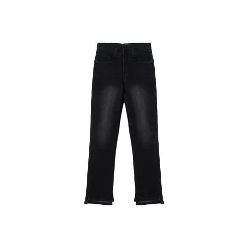 DAVID&ME Черные Унисекс Джинсы