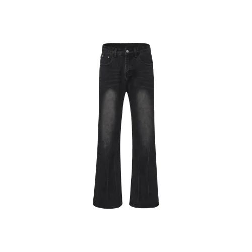 COCKTAIL BAR Черный Серый Унисекс Джинсы