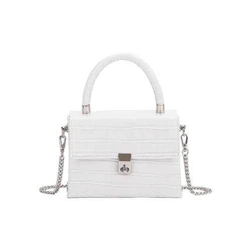 PESASRIE Микрофибра Синтетическая Кожа Одно Плечо Сумка Женская Белая Черная